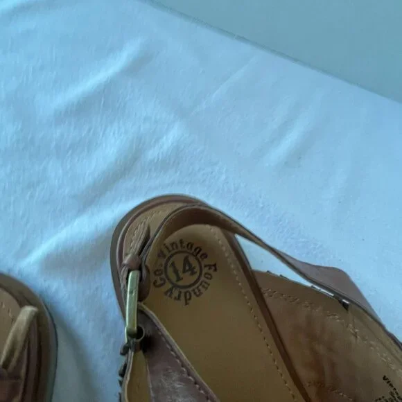 Vintage Foundry Co.  Slingback Strappy Sandals - Picture 11 of 13